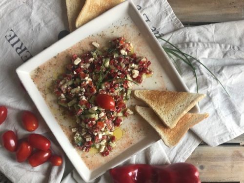 Bulgarischer Schopska-Salat - Genusswerke