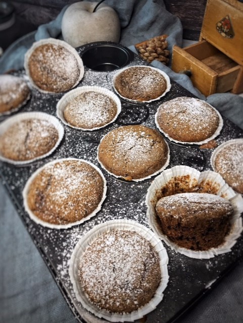 Schoko-Marzipan-Muffins - Genusswerke