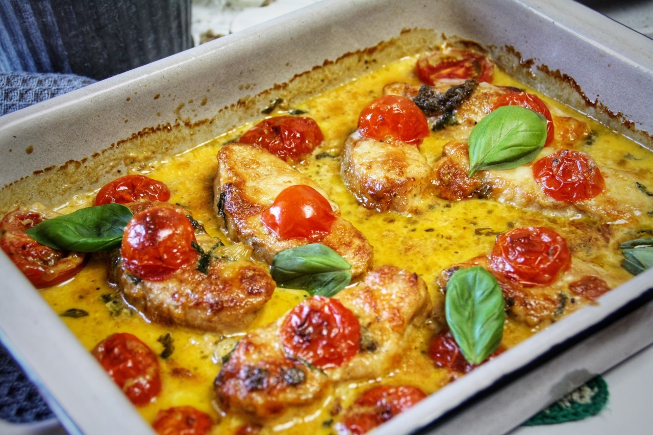 Putensteak Caprese - Genusswerke