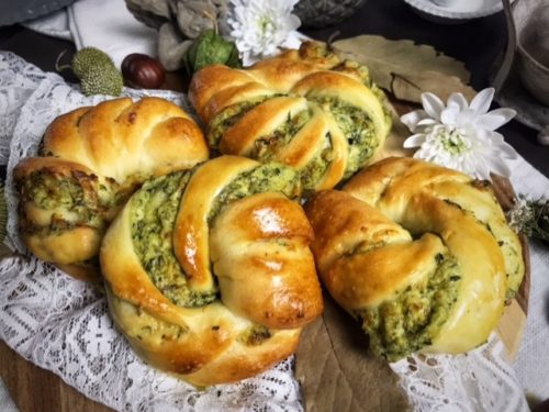 Kräuterbrot-Schleifen - Genusswerke