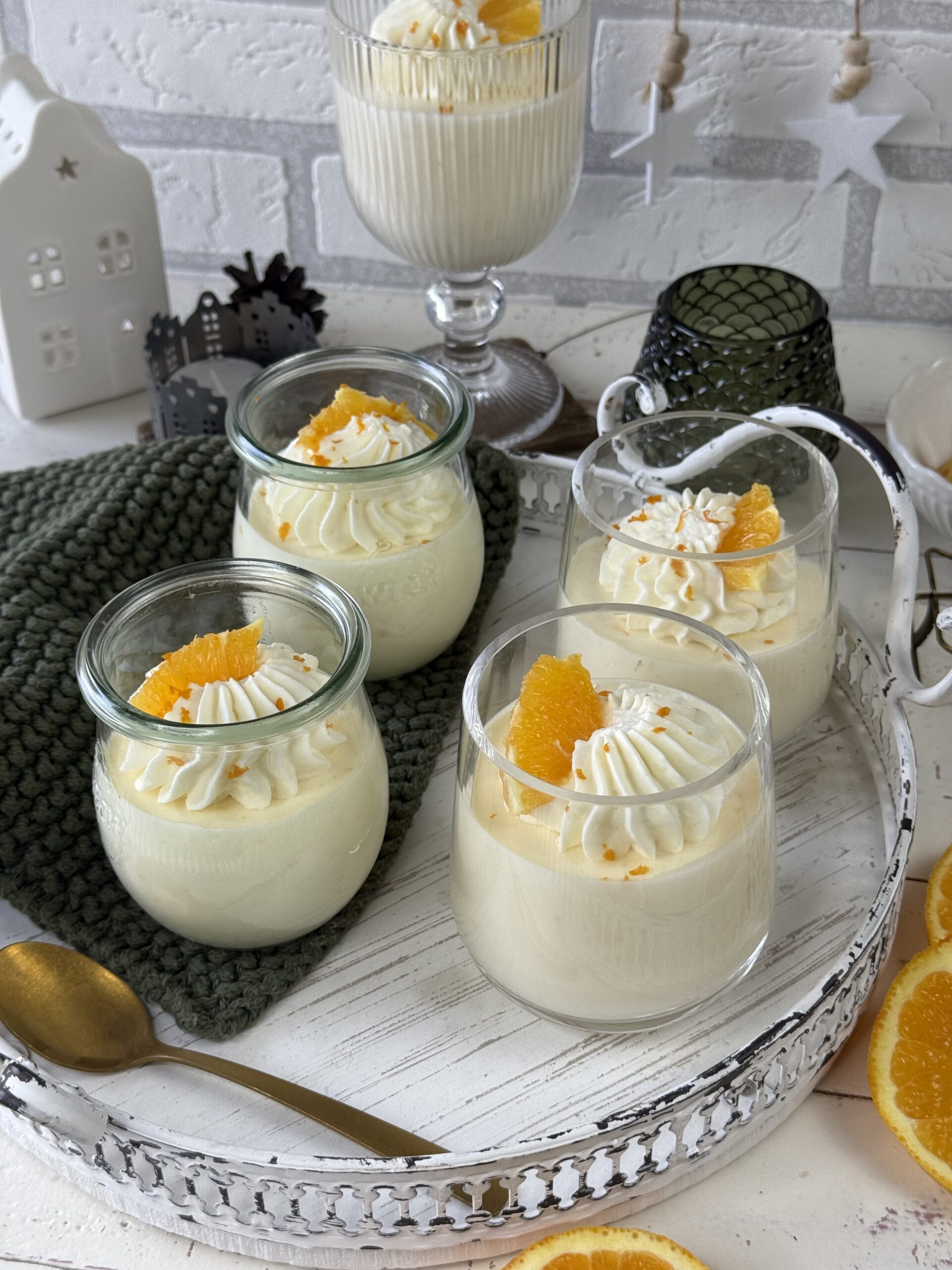 Fluffiges Orangen-Mousse - Genusswerke