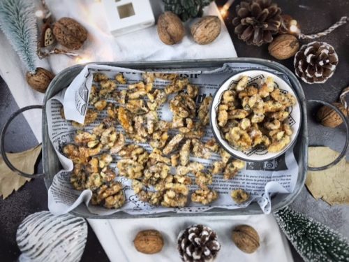 Karamelisierte Walnüsse mit Salbei - Genusswerke