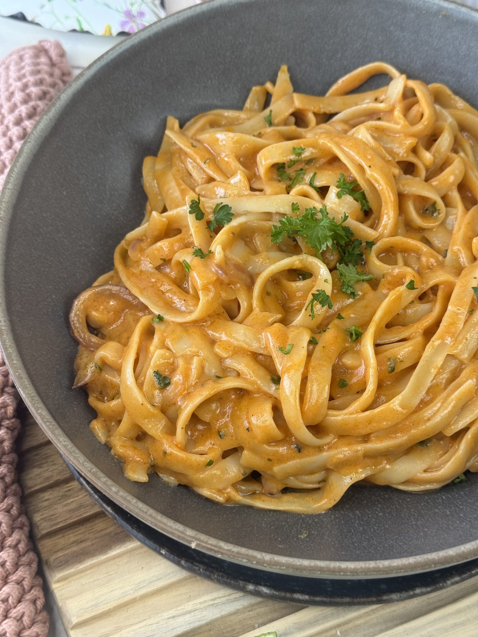 rote Thai-Curry-Nudeln - Genusswerke